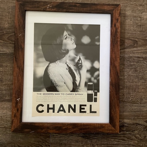 1960s Vintage Chanel advertisement - Picture 2 of 2
